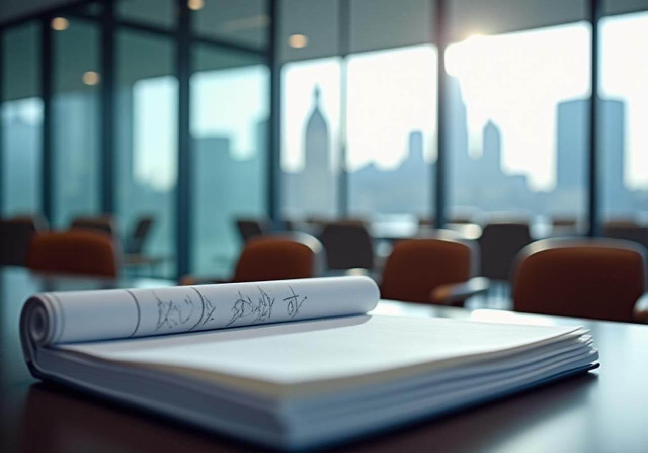 Sophisticated legal office in London